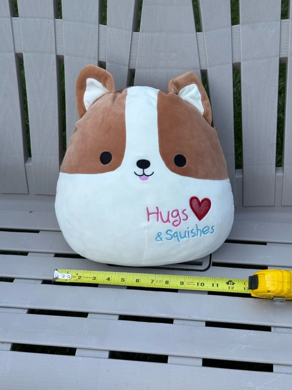 KellyToy Squishmallow‎ Reginald Corgi Plush.